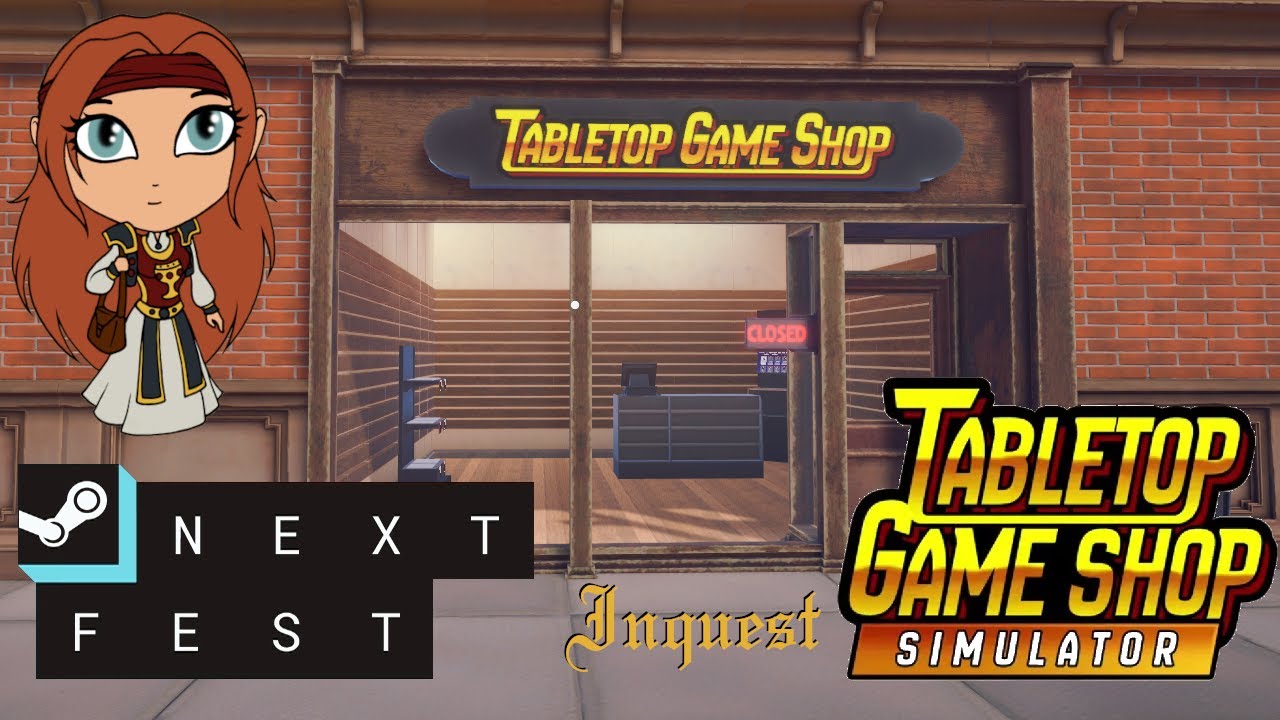 Next Fest Inquest - Tabletop Game Shop Simulator
