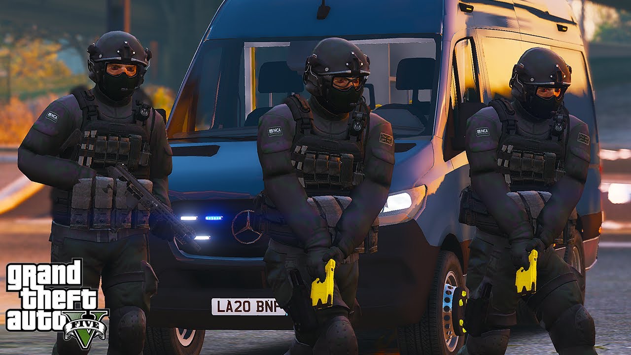 NCA Raid EVIL Clown Gang Hideout! 🤡 (GTA 5 LSPDFR Mod)