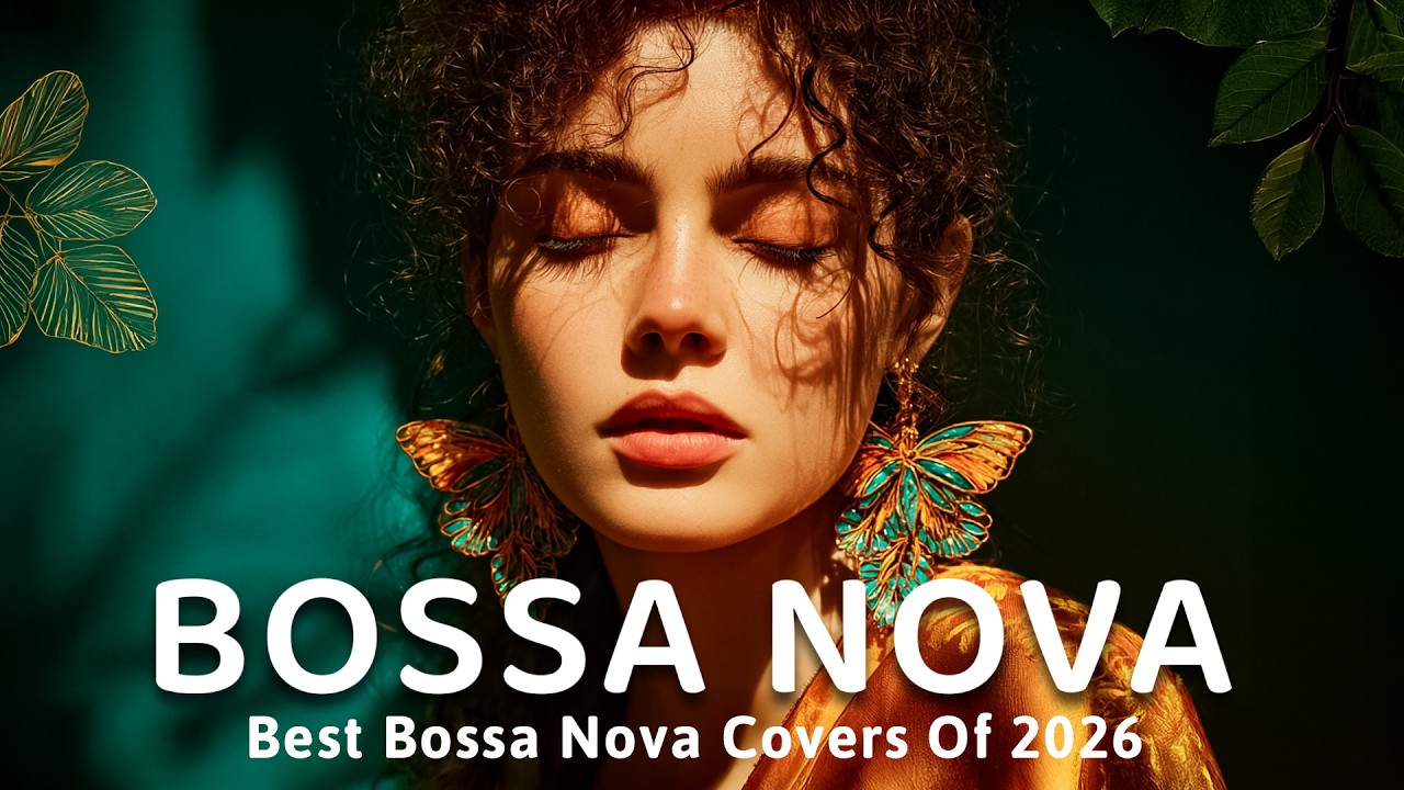 Top 50 Bossa Nova Covers 🌴 Smooth & Positive Bossa Nova Popular Songs for Study & Coffee Time