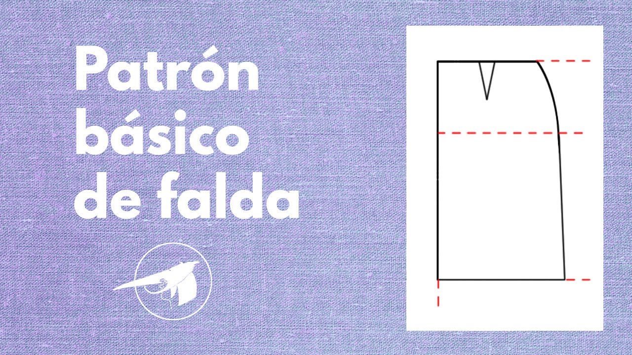 Cómo hacer un patrón básico de falda