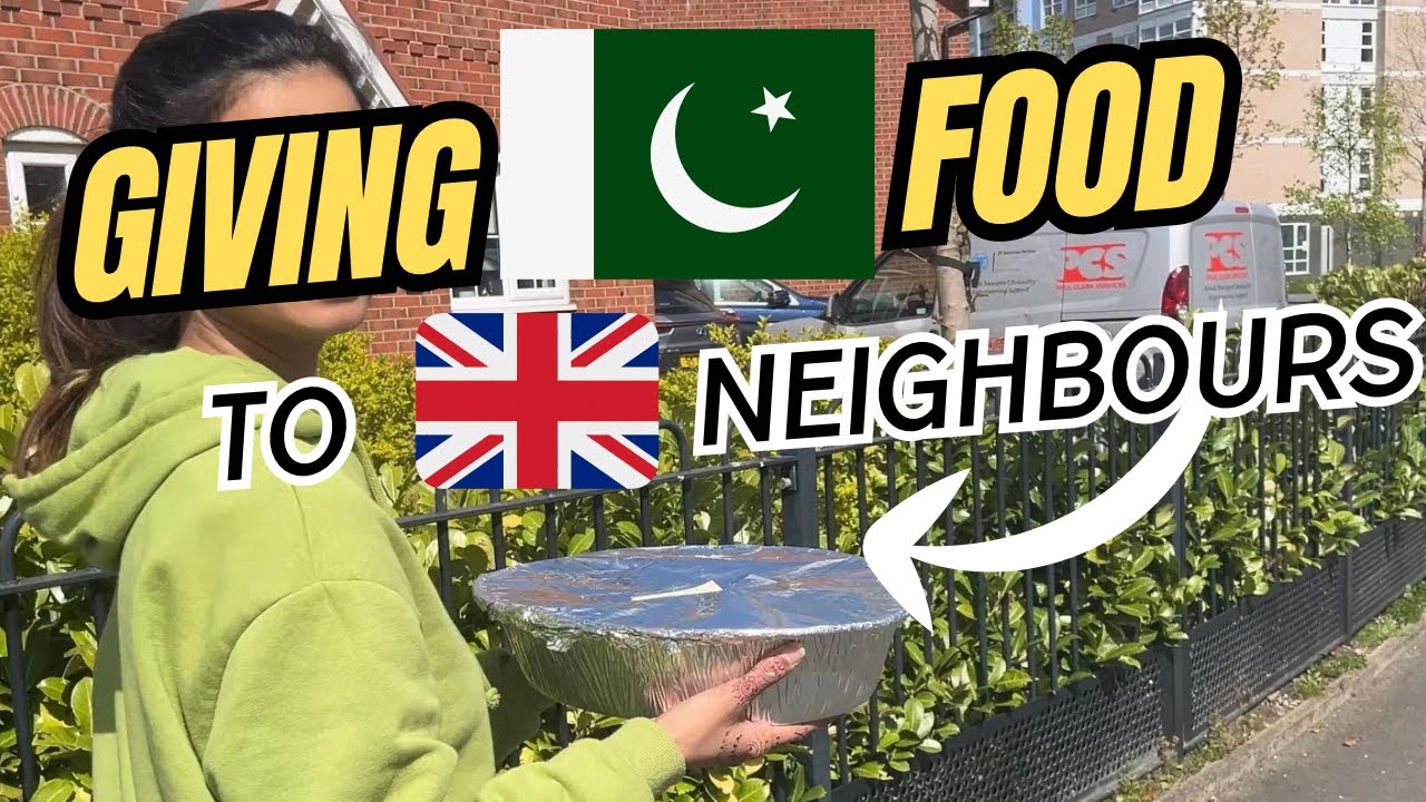 Made 🇵🇰homemade food for new neighbours in UK 🇬🇧🥰