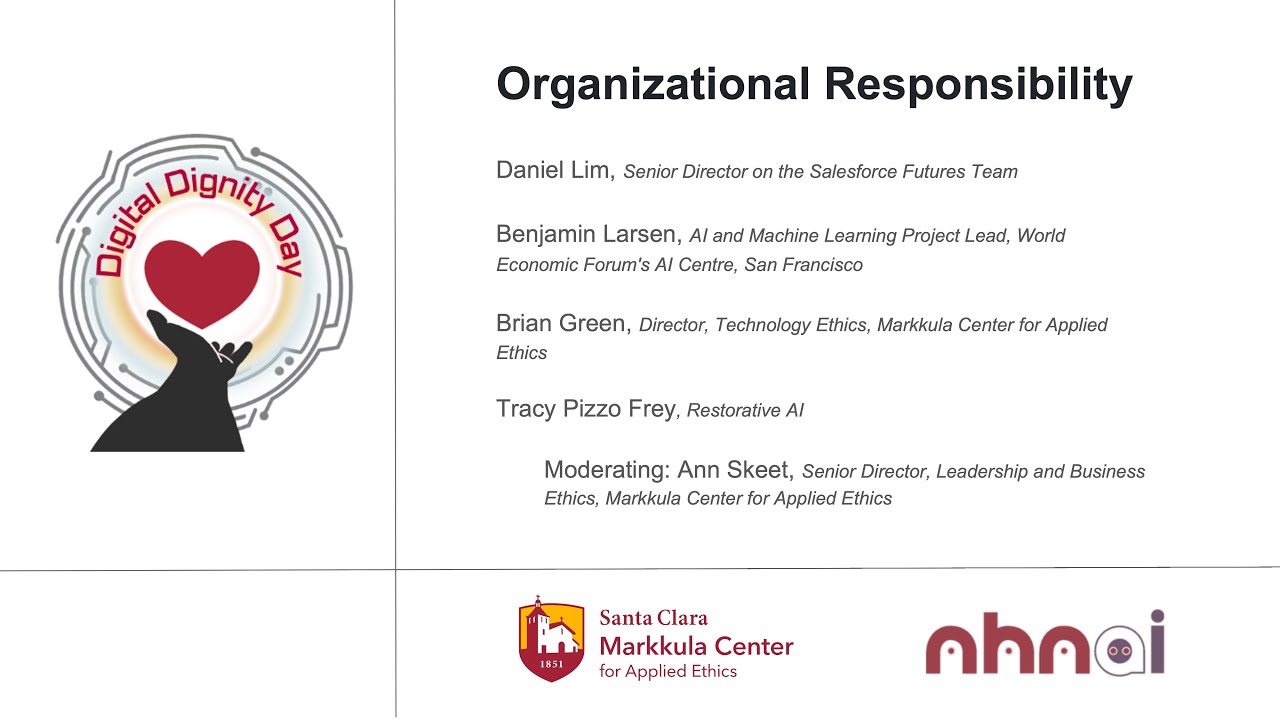 Digital Dignity Day 4 Organizational Responsibility