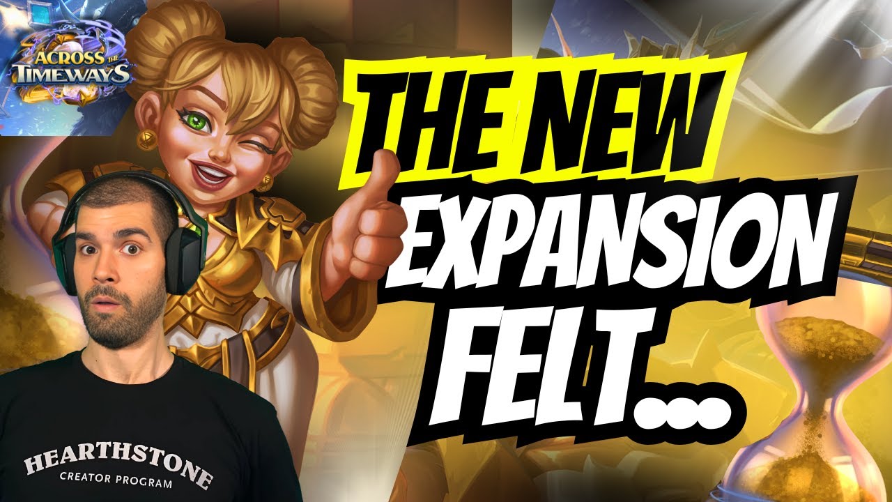 🌟🔥 I TRIED the NEW HEARTHSTONE EXPANSION... This is how it felt! 💥