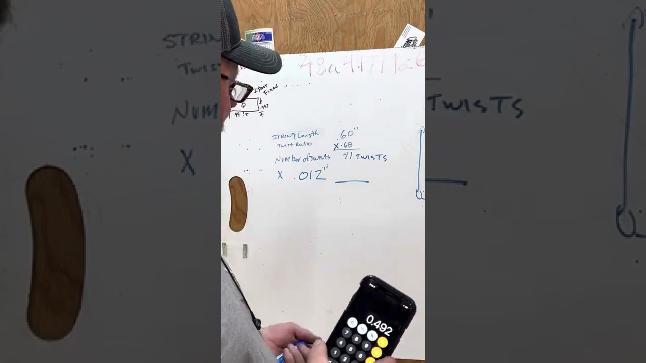@bap simple bow string jig layout formula