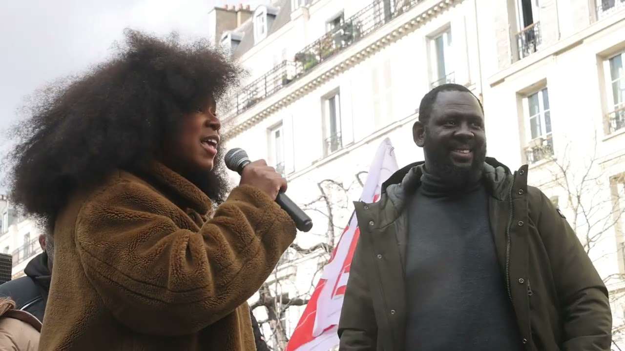 Paris : cortège entre Nation et République contre le racisme