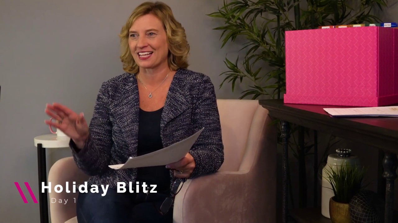 Stress Free Holiday Planning - Holiday Blitz Day 1