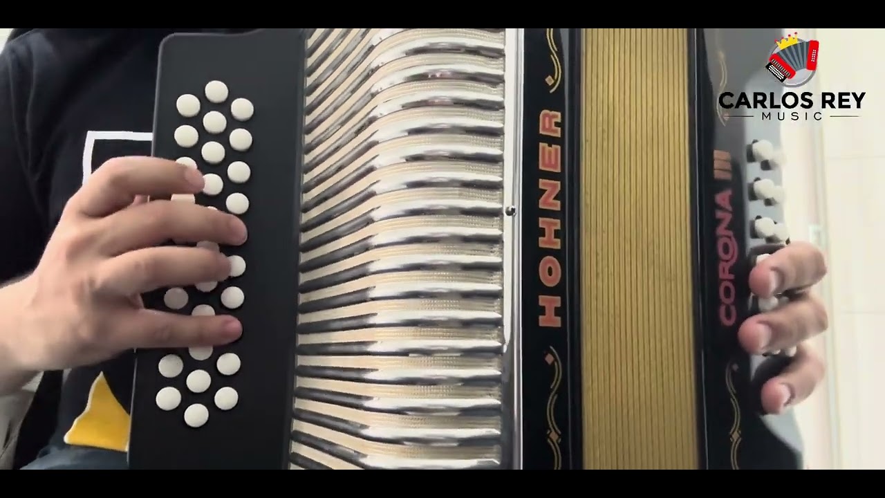 La Reina (Diomedes Díaz & Juancho Rois) | Tutorial Acordeon Completo | Carlos Rey Music