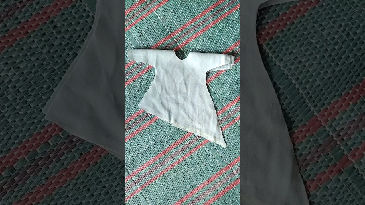 New Trick | Stylish One Side Kurti Cutting #trending #kurti