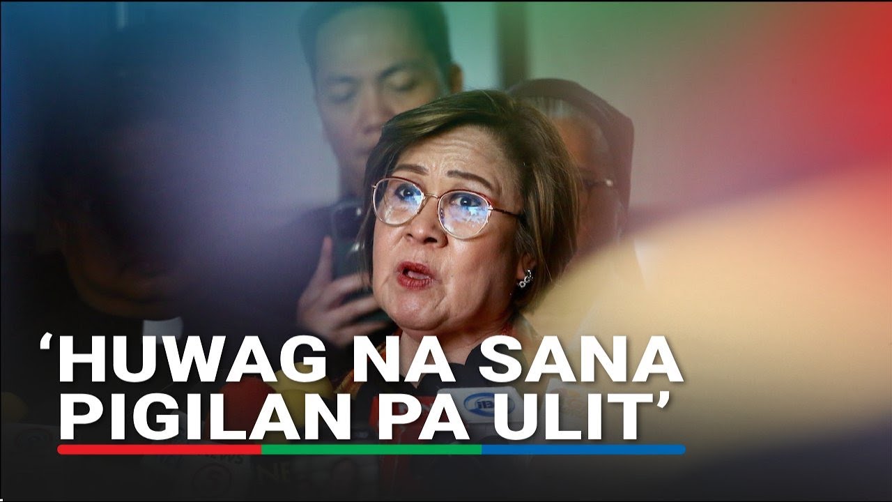 &lsquo;Huwag na mangialam&rsquo;: De Lima on Supreme Court involvement in Sara impeachment | ABS-CBN News