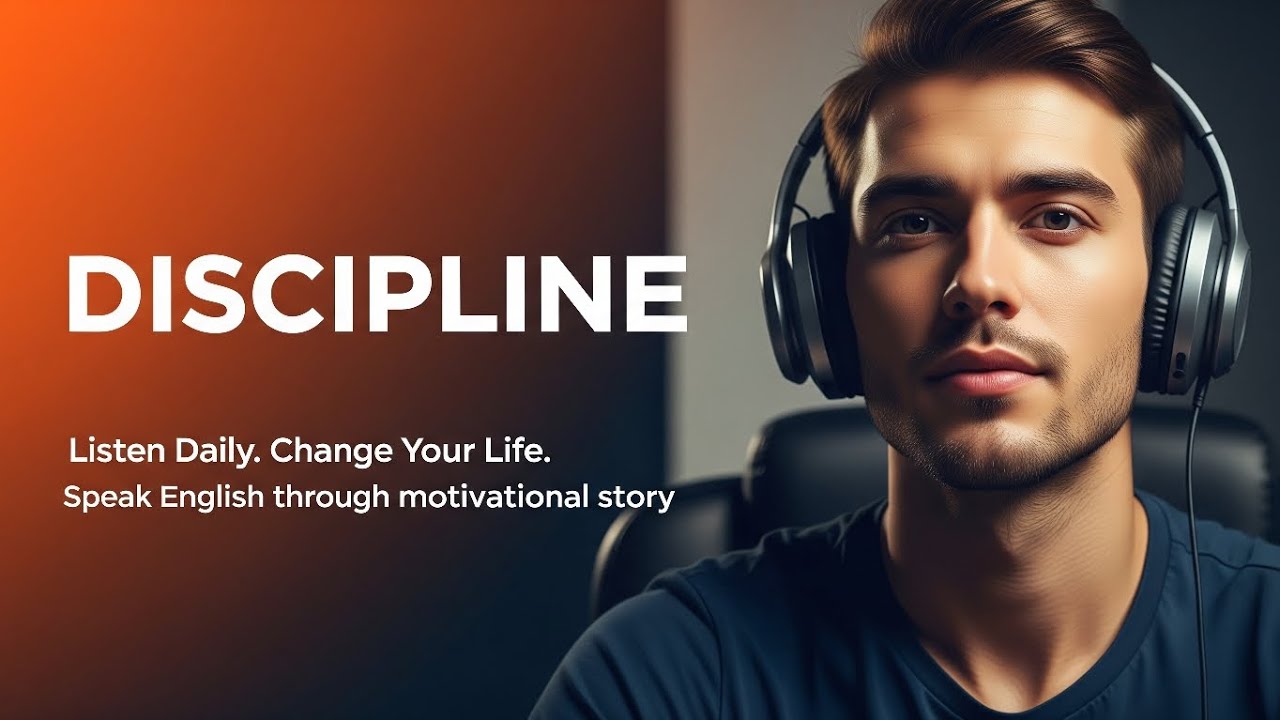 Discipline Will Change Your Life | Just Listen English Motivation | Speak English through stories 