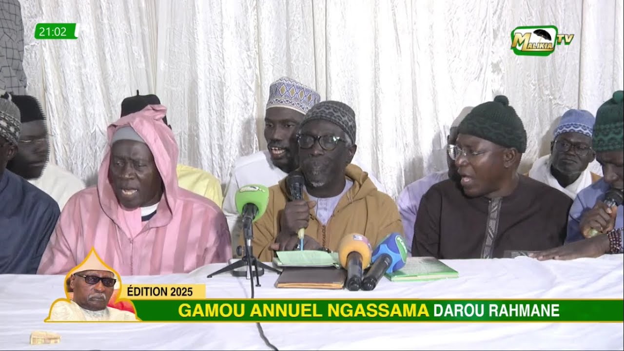 🔴[ DIRECT ] GAMOU ANNUEL NGASSAMA DAROU RAHMANE EDITION 2025 | VENDREDI 21 FÉV 2025
