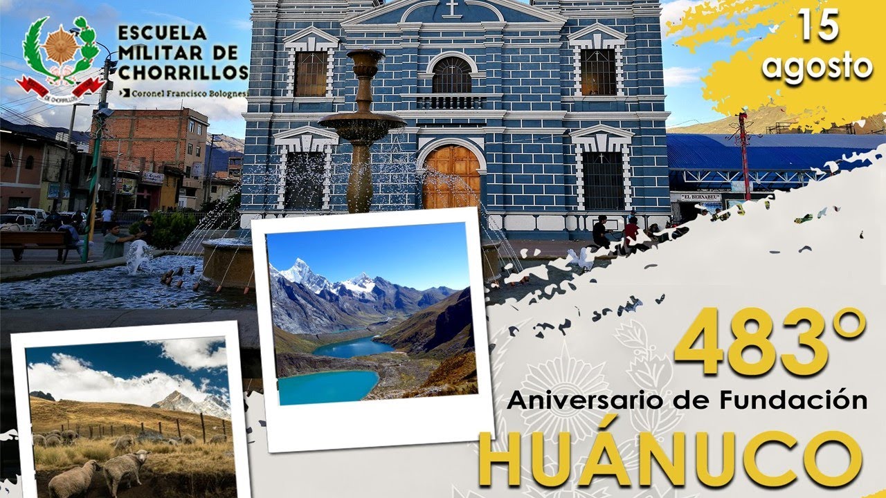 HU&Aacute;NUCO: &iexcl;Feliz 483&deg; Aniversario! (saludo EMCH 2022)