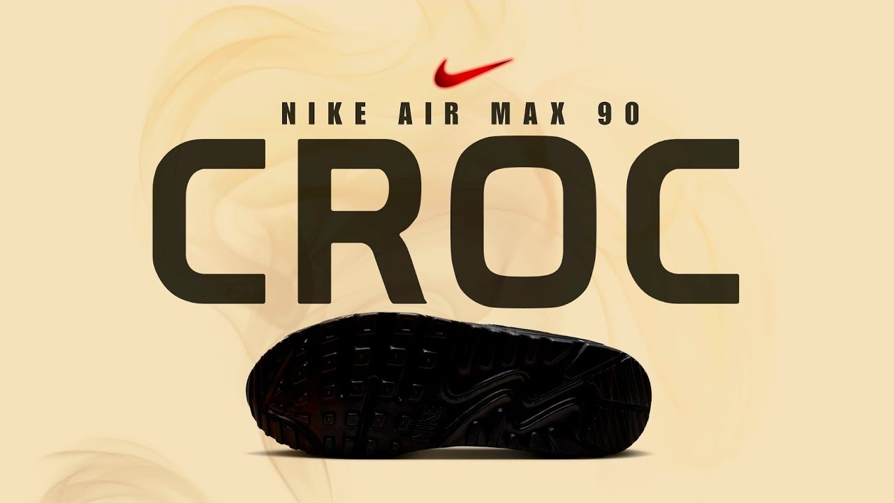 WILD LUXURY 🐊 Nike Air Max 90 CROC SKIN 2025 | First Look & Review
