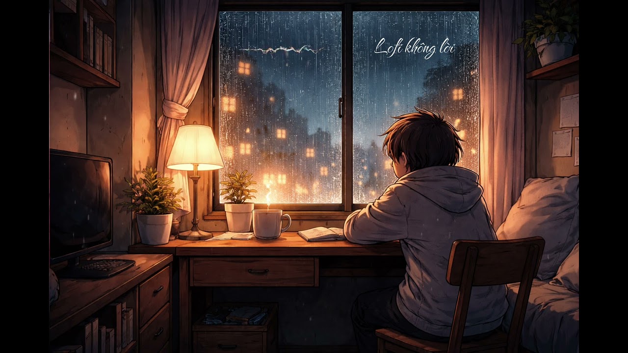 Lofi Mưa 1 Giờ 🌧 | Nhạc Không Lời Nghe Cả Đêm