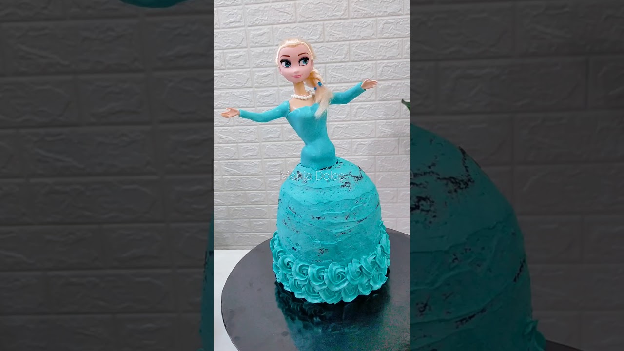 Elsa Cake Doll Part 9
