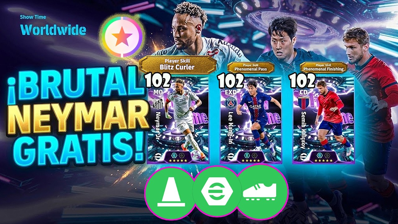 ¡NEYMAR BLITZ CURLER SE VE ROTITO! 🔥LA MAYORÍA LO FICHARÁ🏃‍♂️💨 | eFootball 2026
