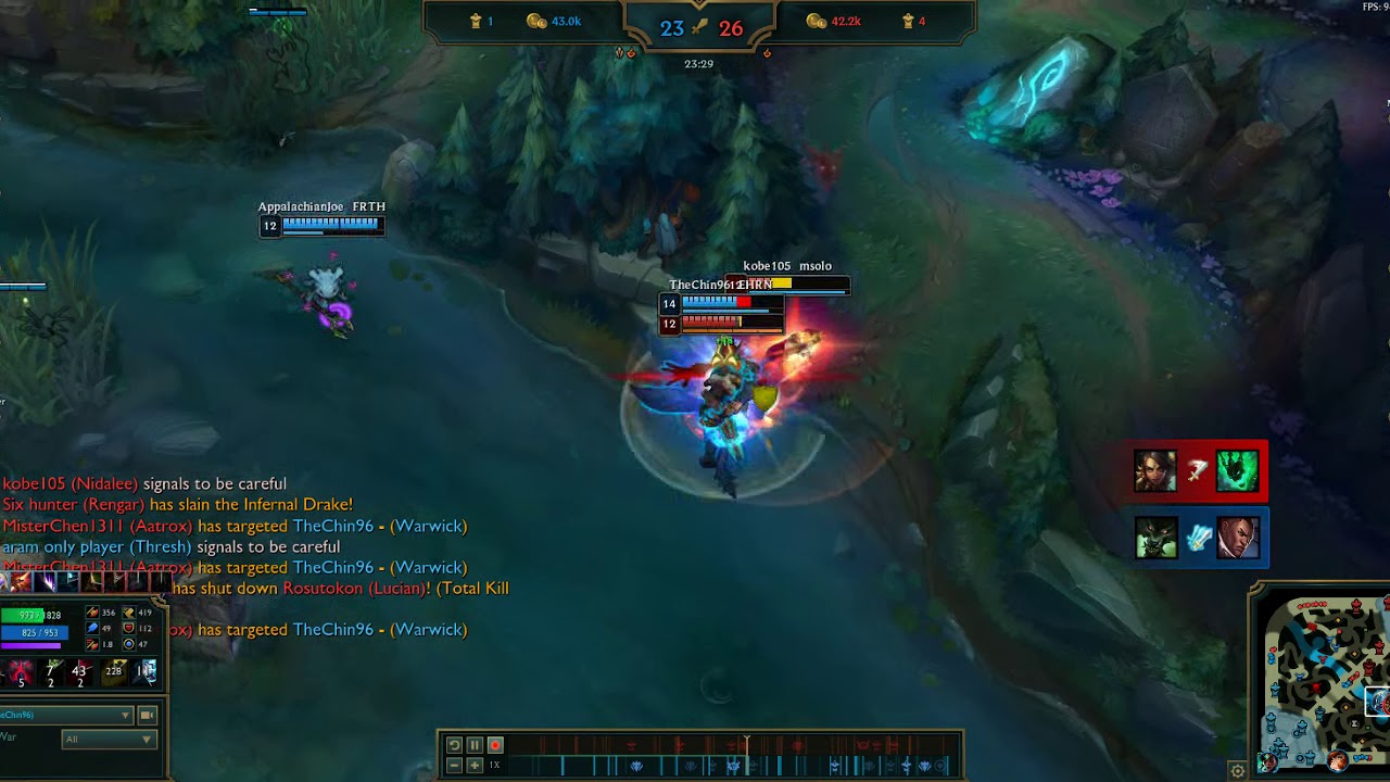 Full AD Warwick with new dark harvest is 100% busted