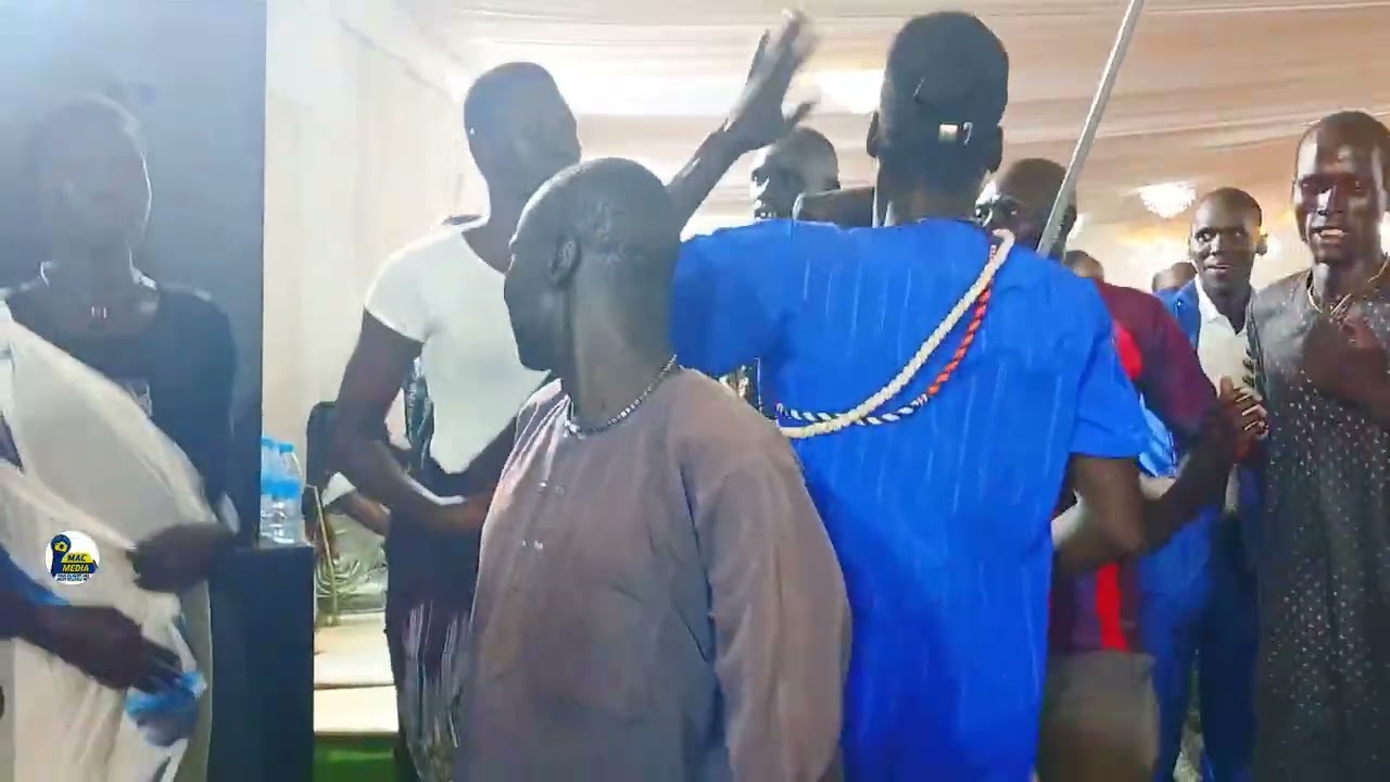 Hot Dergel during wedding ceremony of Thon Chol and Atong Aguto 