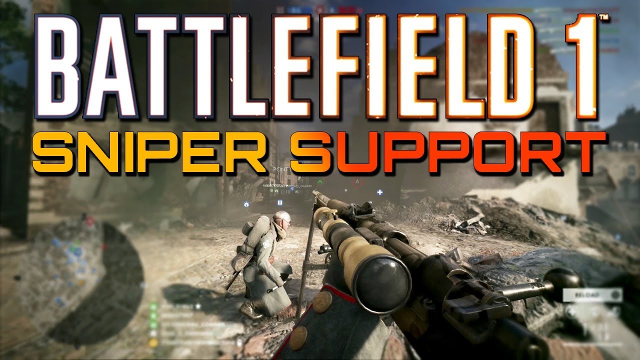 Battlefield 1: Gewehr 98 Sniper Support (PS4 PRO Multiplayer Gameplay)