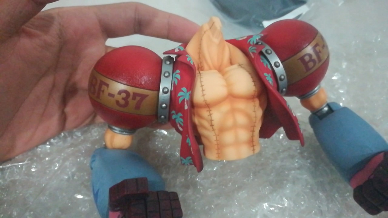 ่รีวิว โมเดล แฟรงค์กี้ One piece Franky banpresto dxf part1