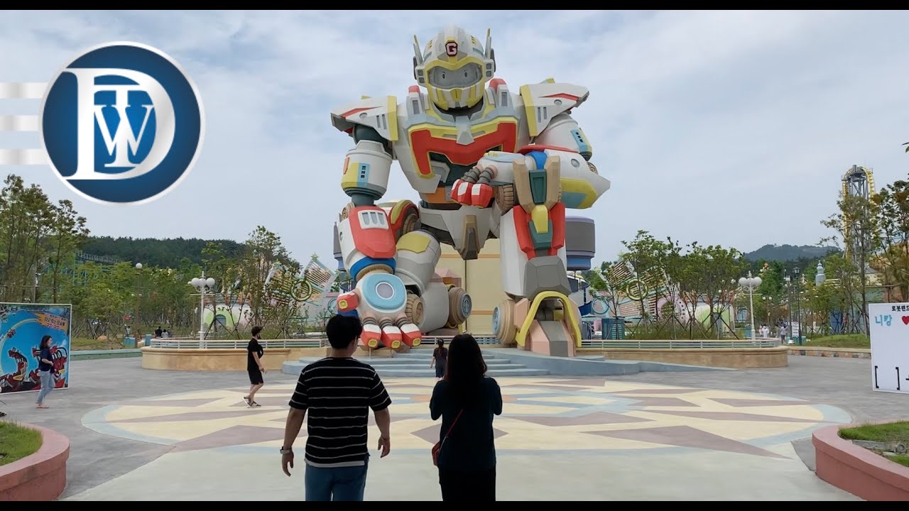 FULL Robot Land Walking Tour 마산 로봇랜드 전체 투어