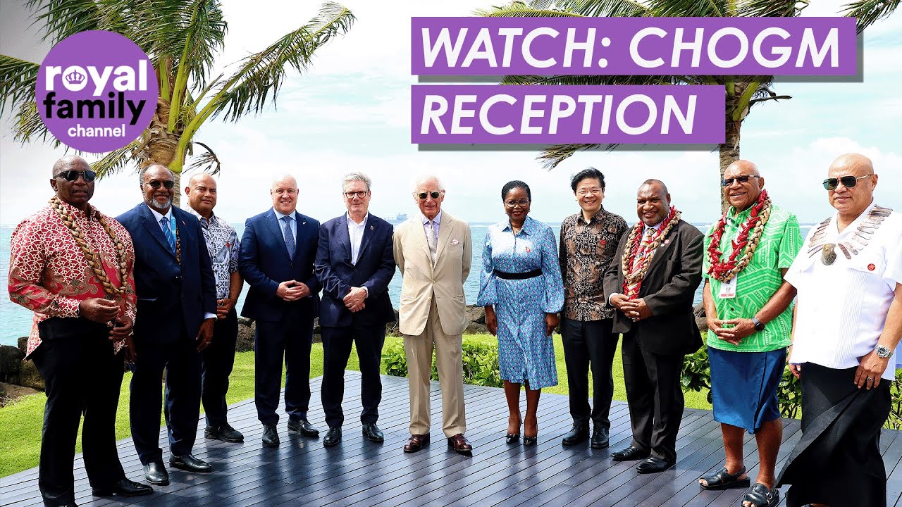 WATCH: King Hosts Reception at Beautiful Island Resort in Samoa