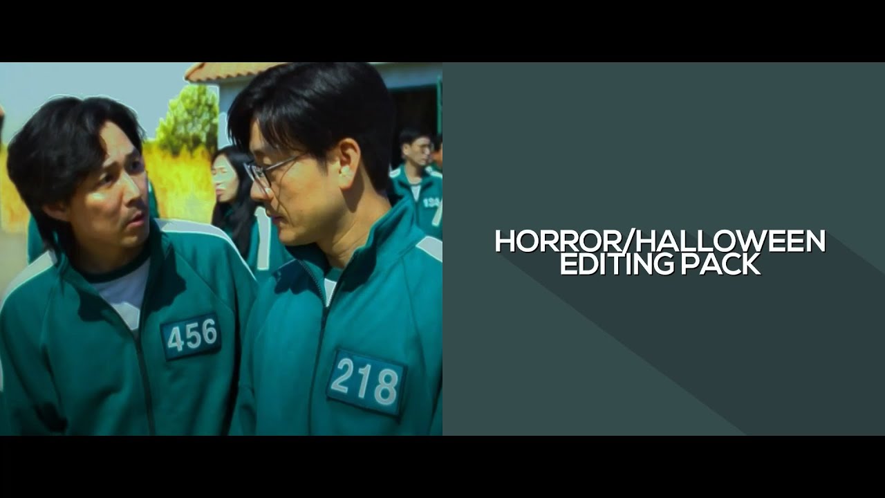 halloween editing pack! (films, effects, & audios)