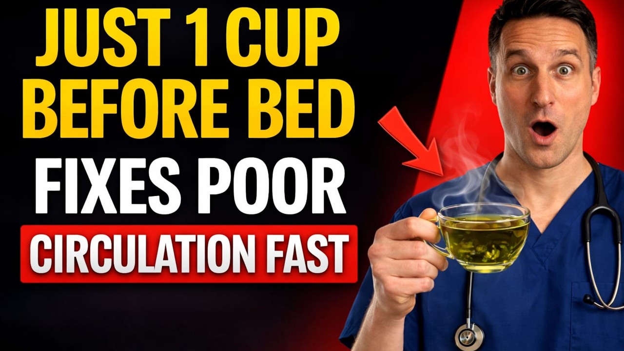 Over 60? One Cup For Better Circulation In Minutes - Get Rid Of Cold Hands & Feet |