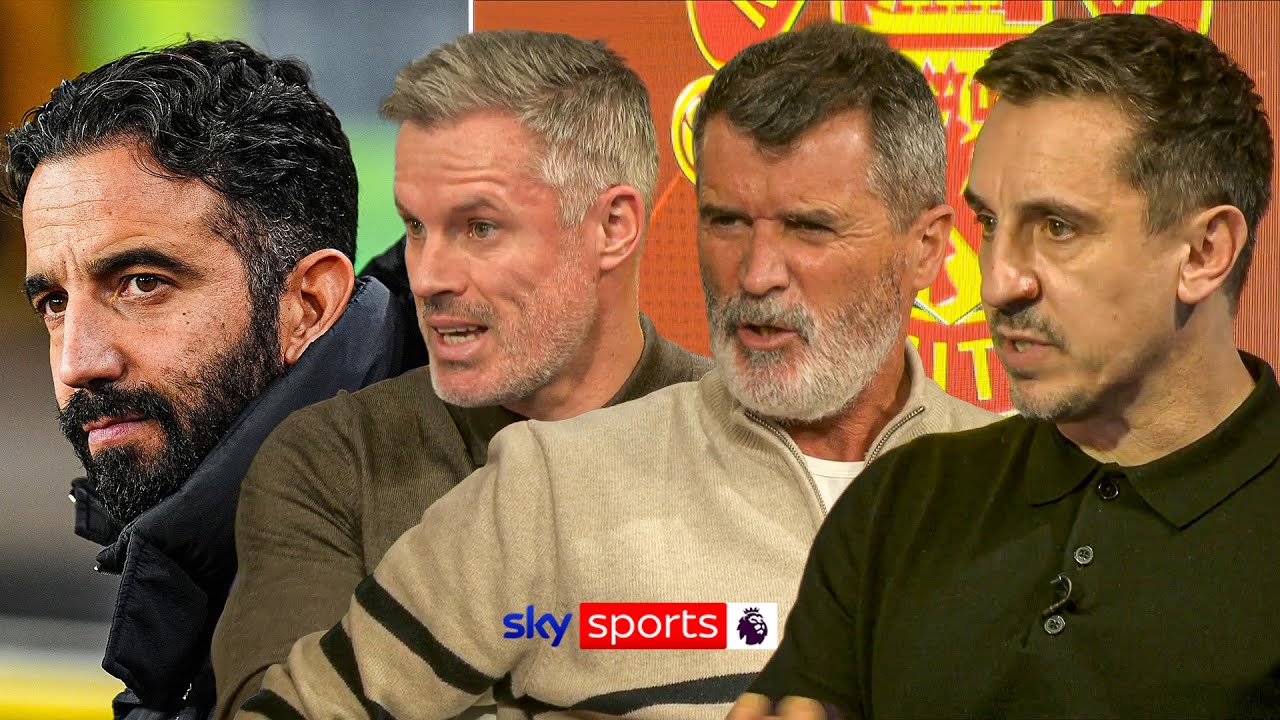 Roy Keane, Gary Neville & Jamie Carragher discuss Man Utd's top four chances