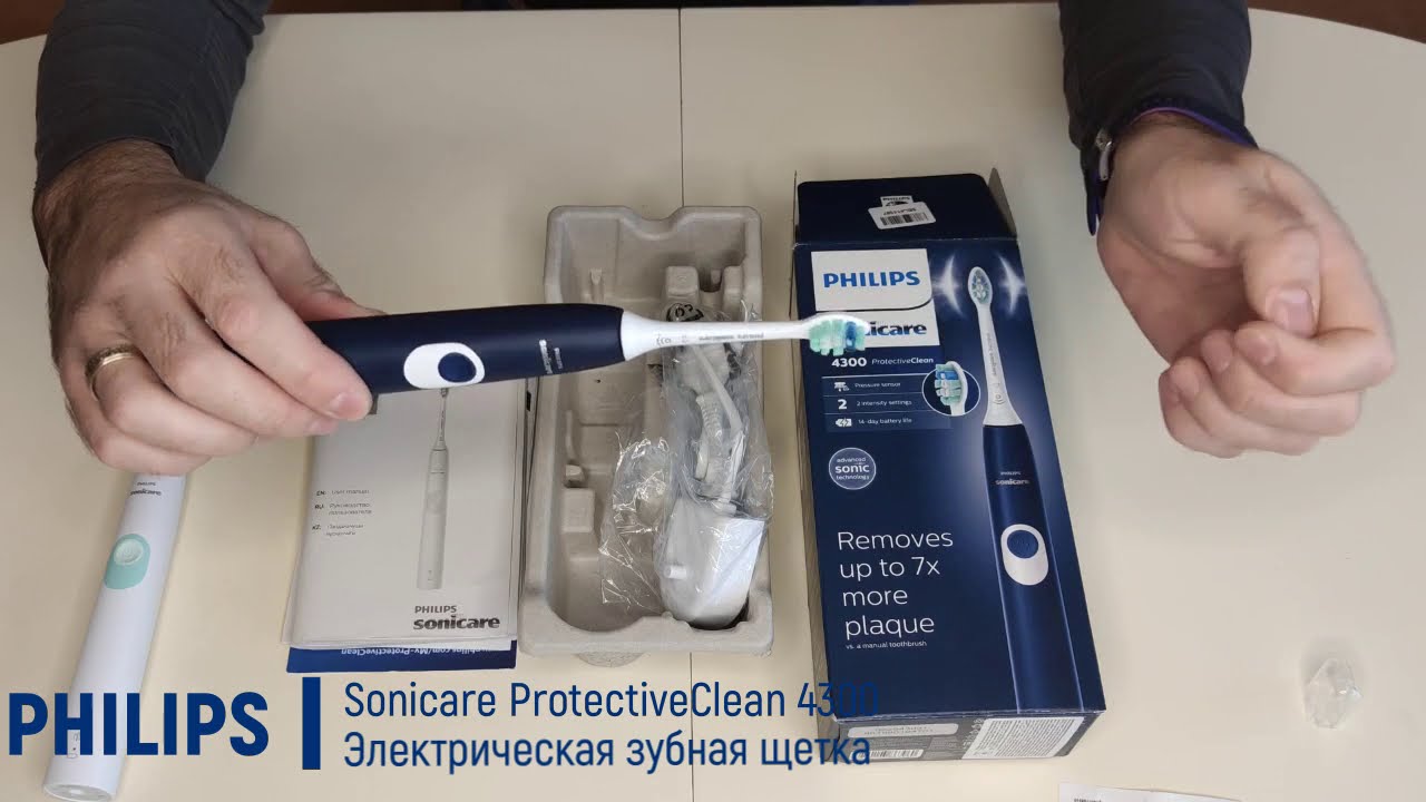 Обзор электрической зубной щетки Philips Sonicare ProtectiveClean из Rozetka
