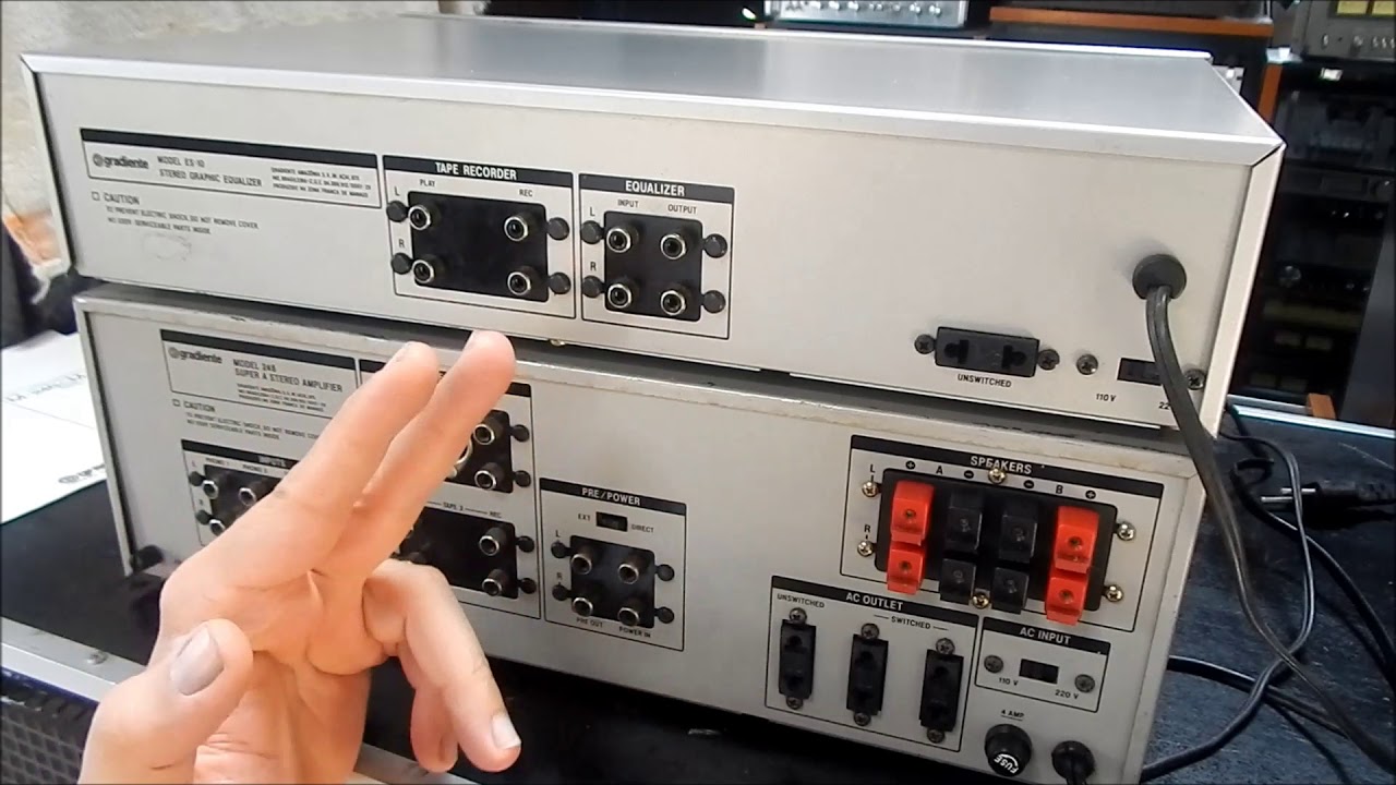 LIGANDO EQUALIZADOR -2  ES-10 NO MODEL 246 .