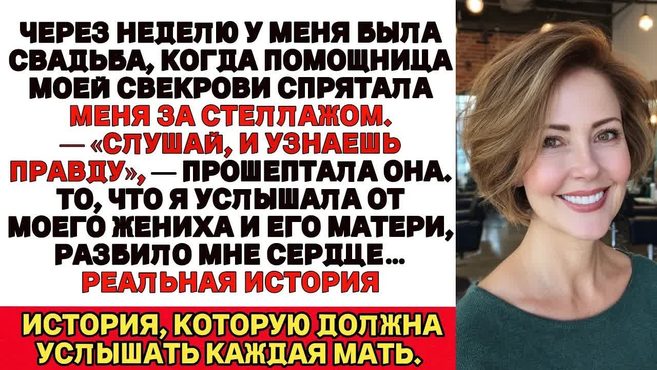 Доверься мне прошептала незнакомка. То, что сказали мой жених и свекровь… оставило меня без дыхания