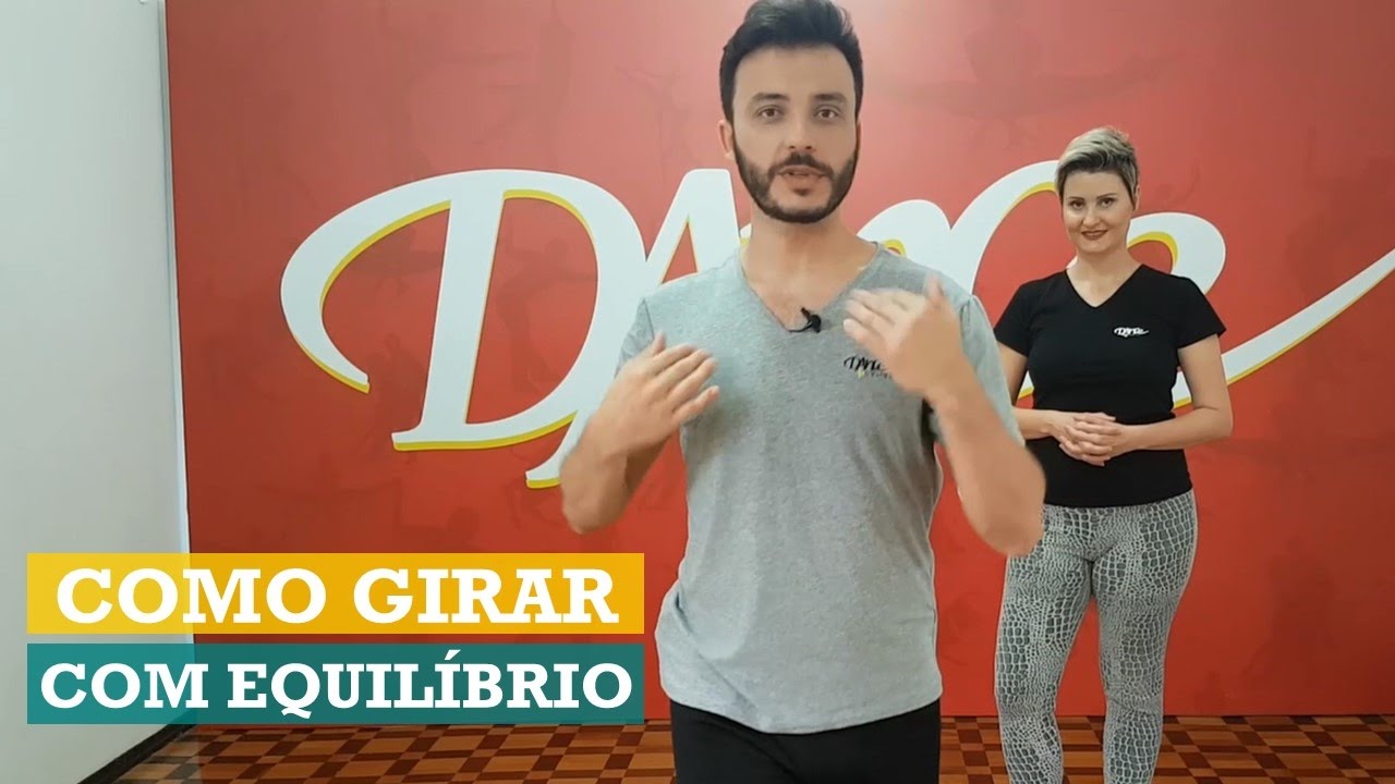 Como girar com equilíbrio
