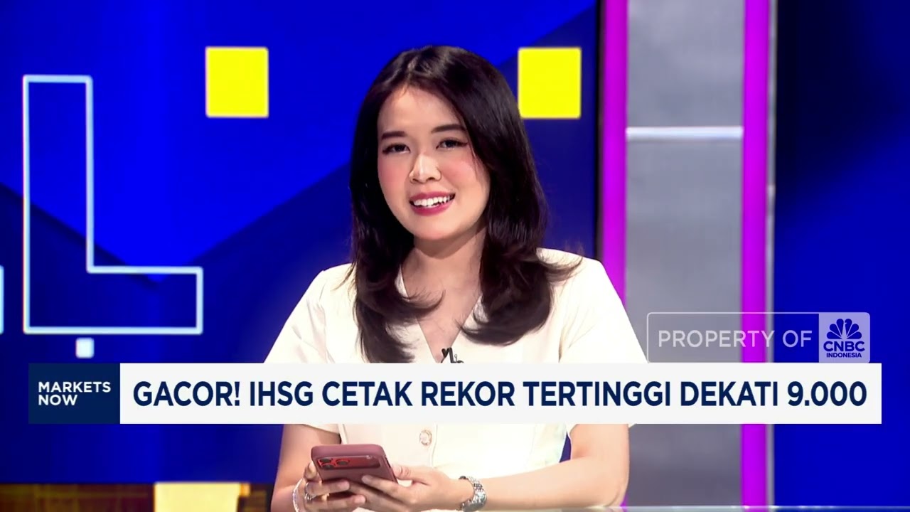 IHSG Cetak Rekor Dekati 9.000 Tapi Sayang Rupiah Ambles