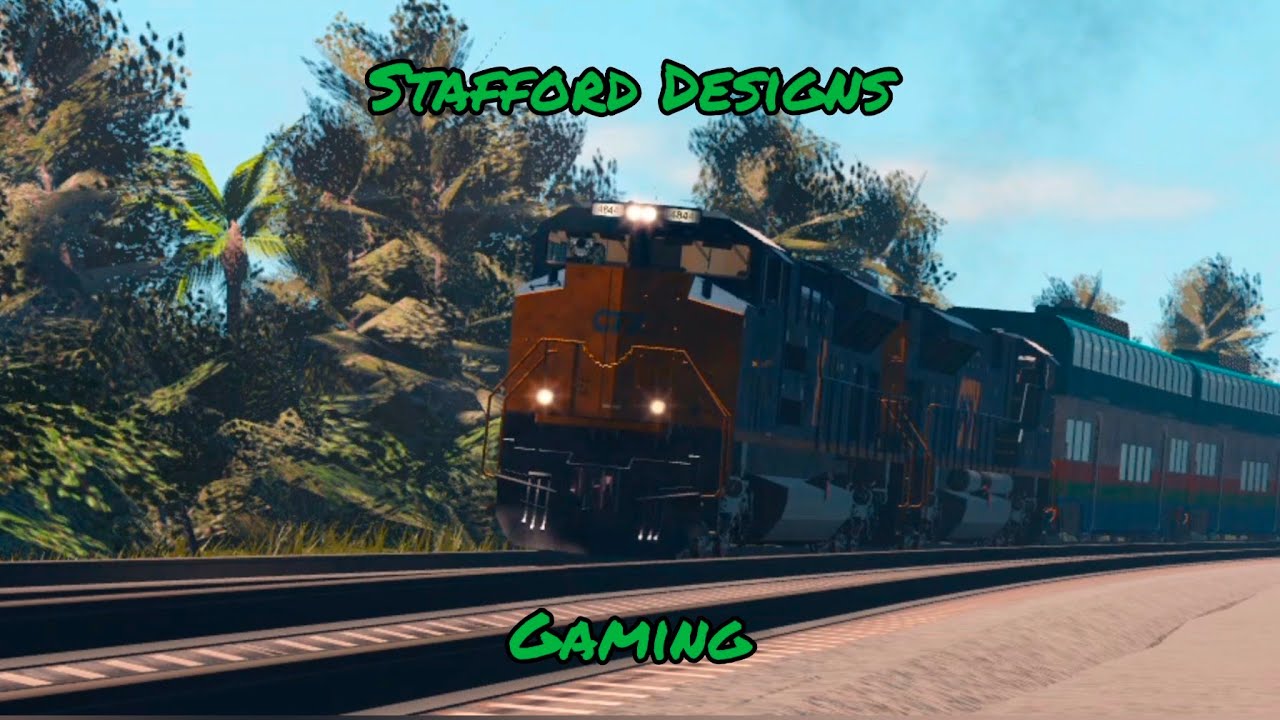 Driving Trains and Railfanning in RSU (Rail Sim Universe) on Roblox