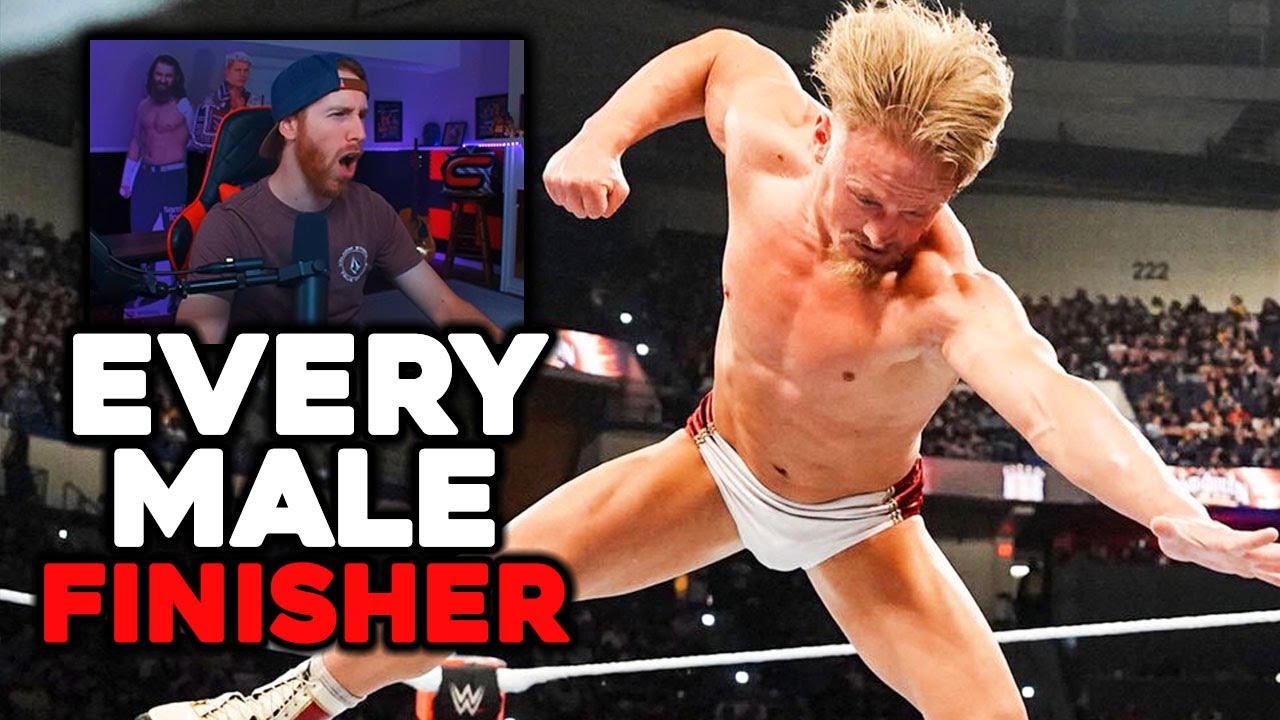 КАЖДЫЙ ФИНИШЕР-МУЖЧИНА WWE