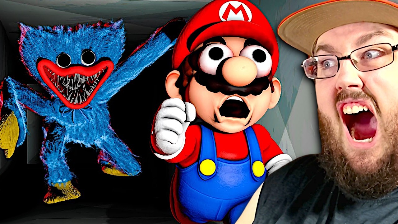 SMG4: If Mario Was In... Poppy Playtime REACTION!!!