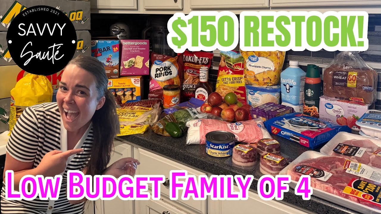 Grocery Haul & Meal Plan 