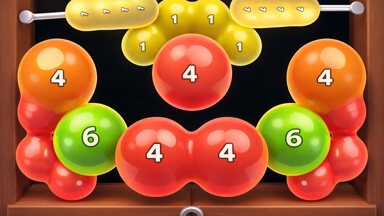 Melty Bubble 🫧 vs Merge Word Letter Puzzle 🔤 2048 Ball ASMR Gameplay New Update Android iOS Ep-106