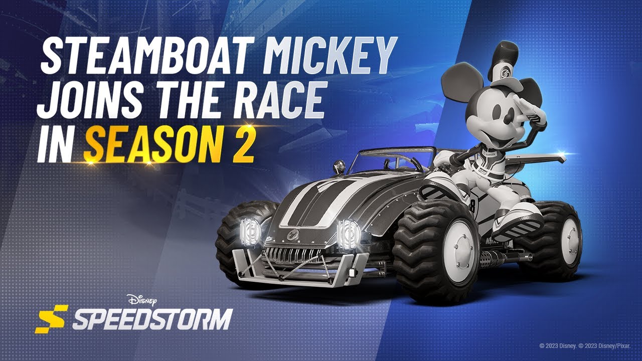 Disney Speedstorm - Steamboat Mickey Joins the Race