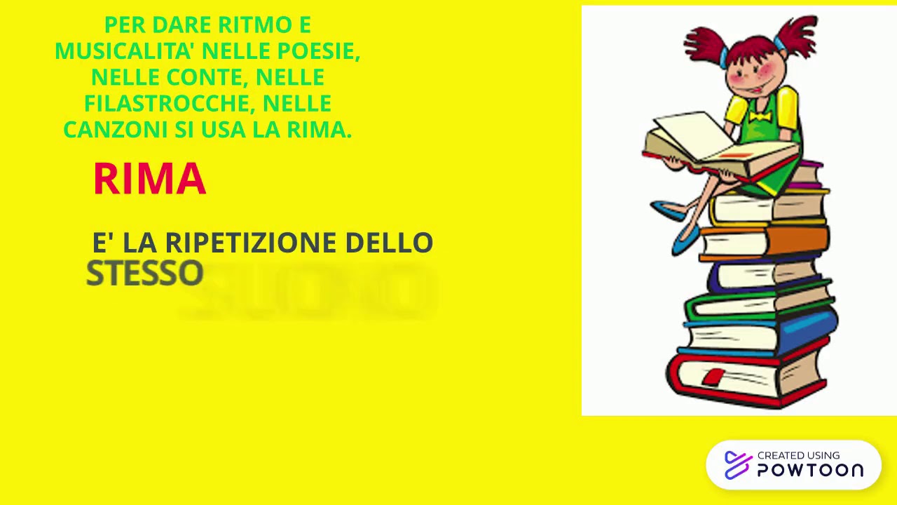 IL TESTO POETICO E LA RIMA BACIATA