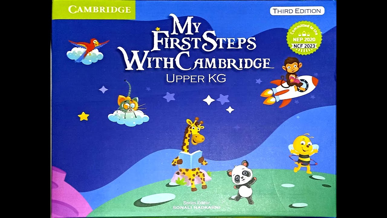 My First Steps With Cambridge For Upper KG Class