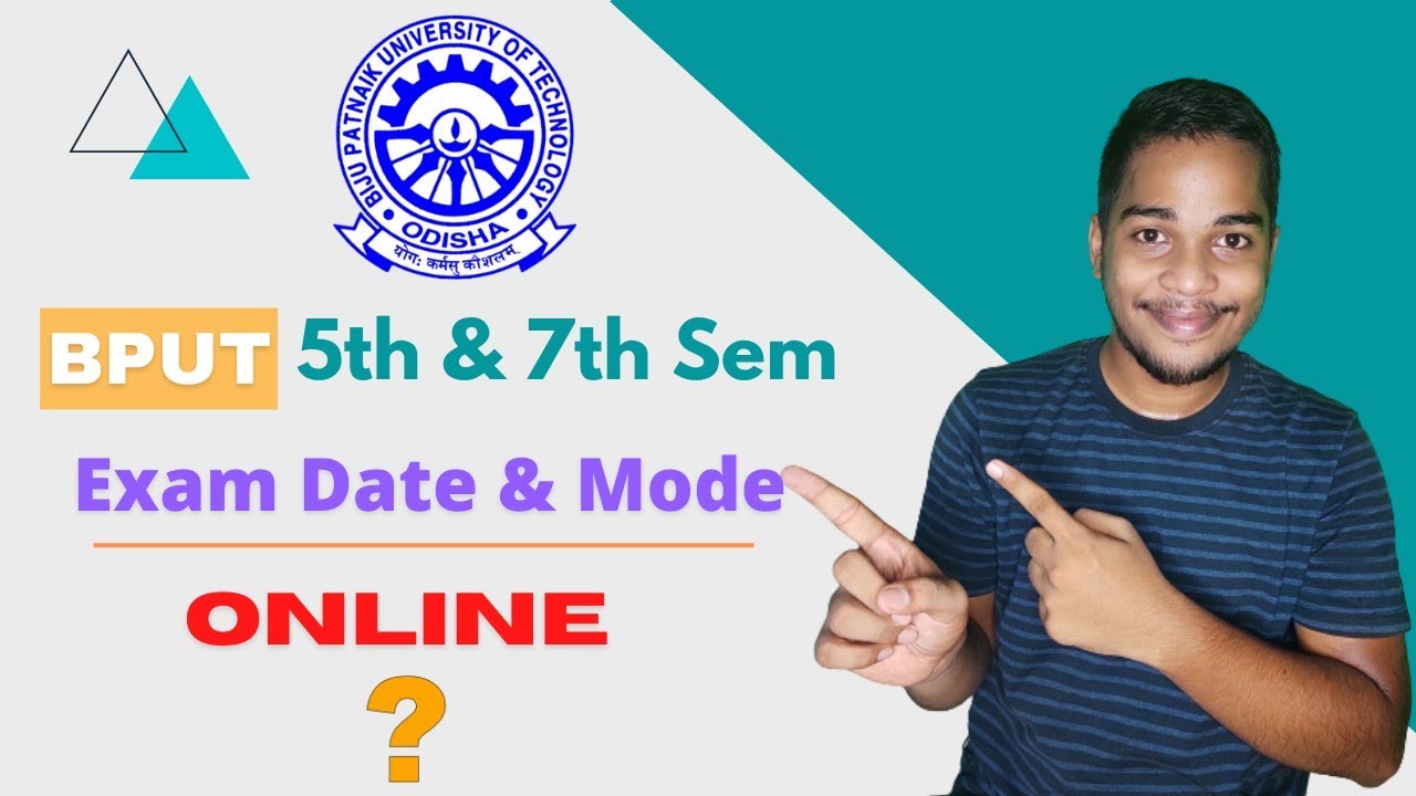 5th,7th&3rd sem update||Exam date and exam mode complete details🔥||Bput exam