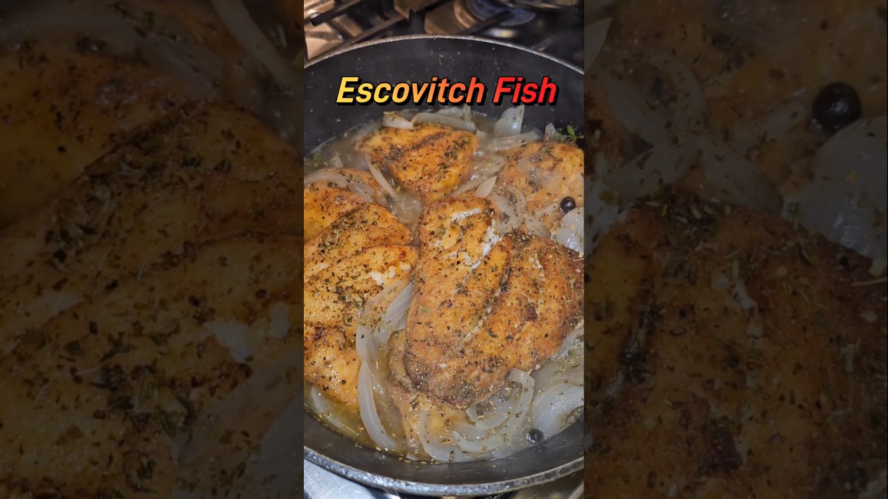 Escovitch Fish Mom's Recipe Follow for free recipes 