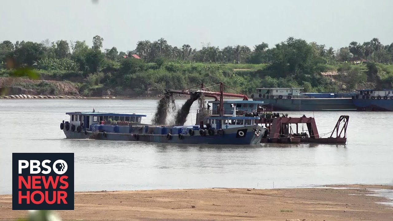 In Cambodia, sand mining is big business -- but it comes at a price