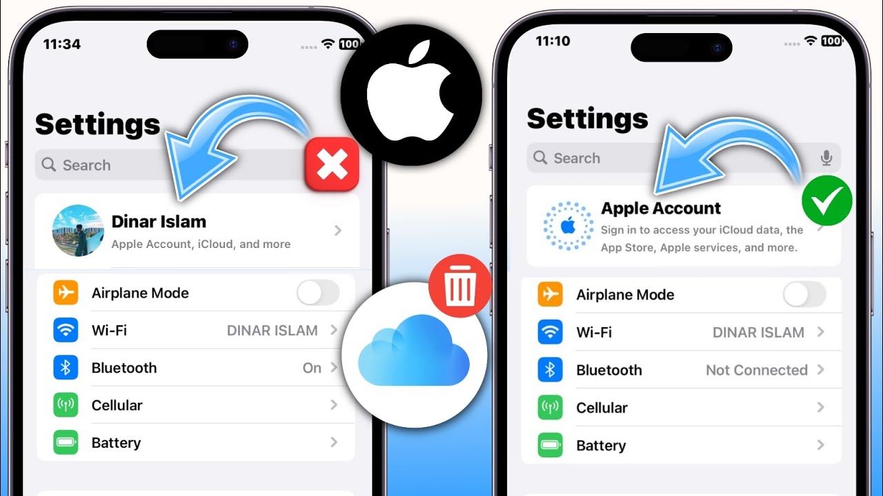 How to Remove Apple Id Without Password  | Delete Apple ID from iPhone Without Password