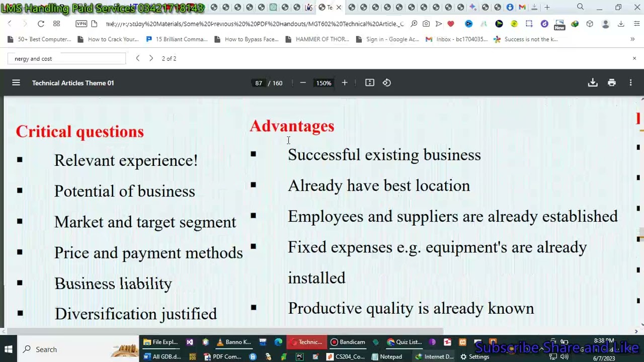 MGT602 Quiz No 1 Solution 2023 100% Verified Answers