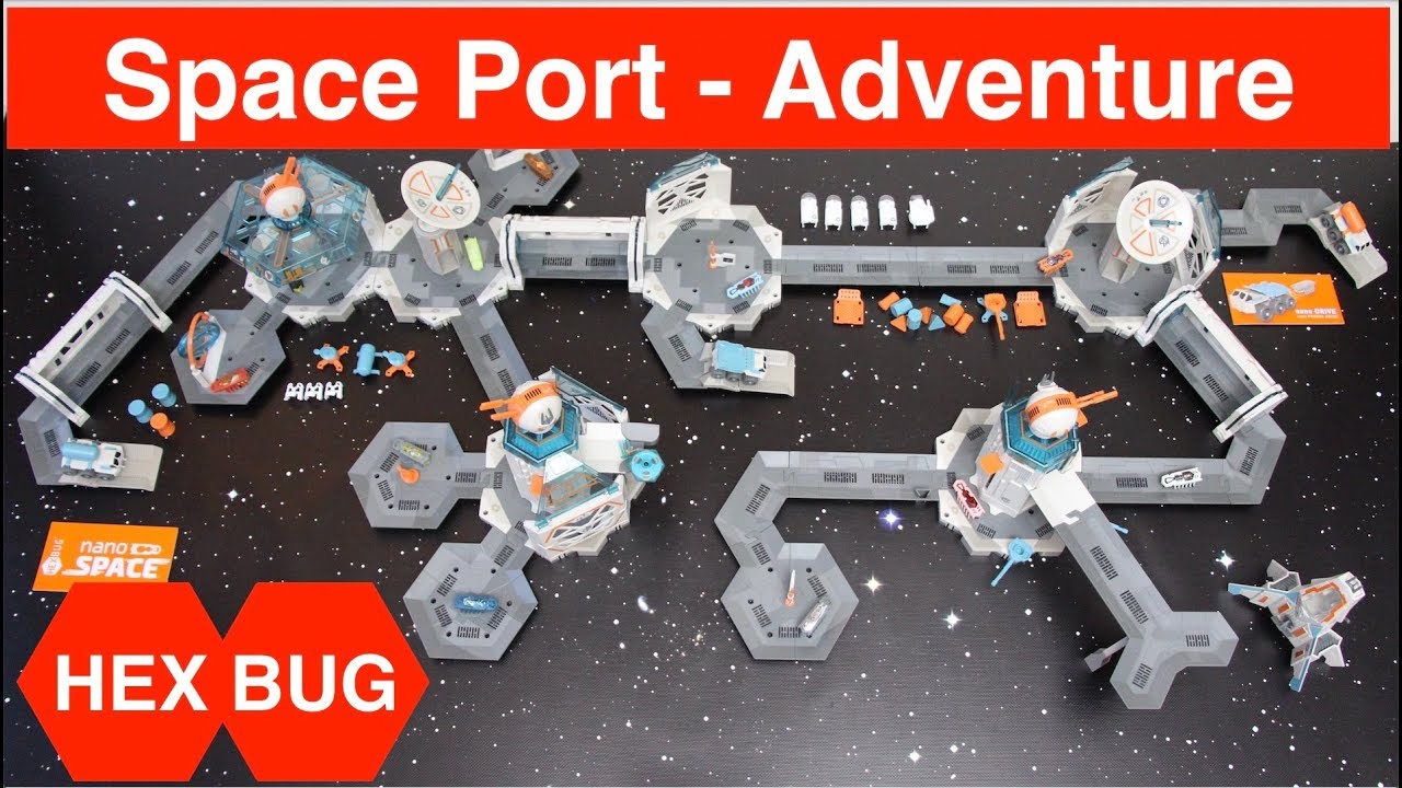 HexBug Nano Space Port - Large Habitat Build - A Nano Adventure!
