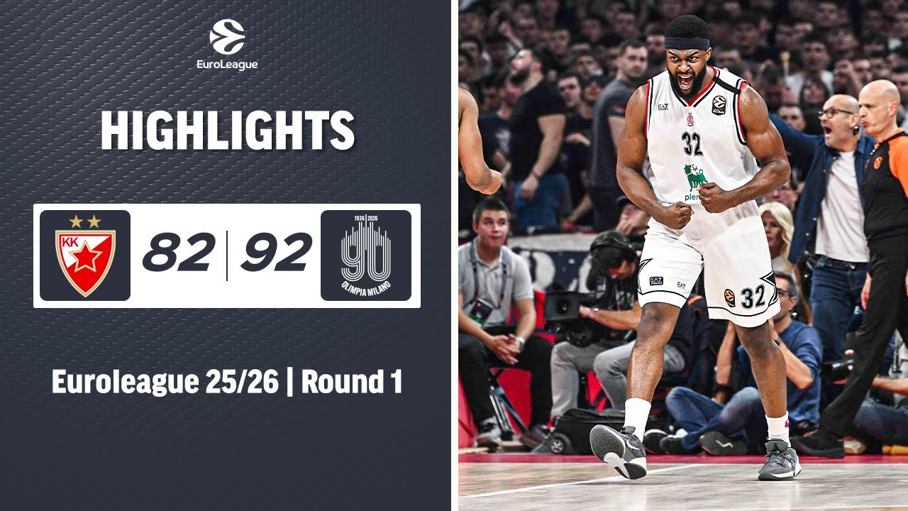 Stella Rossa - Olimpia Milano Extended Highlights