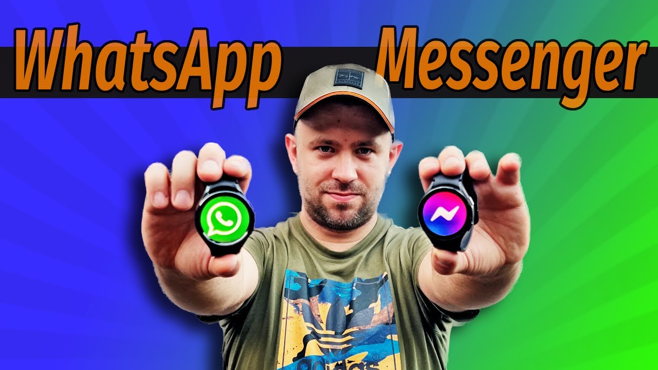 Messenger i Whatsapp na Samsung Galaxy Watch 4/5/6/7/Ultra